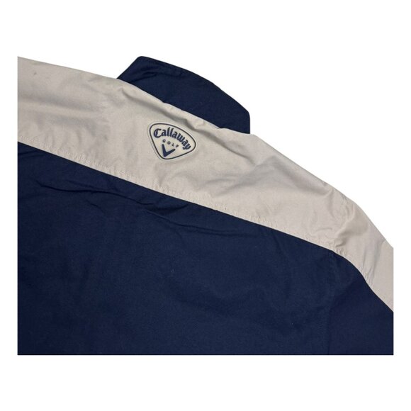 CALLAWAY GOLF Short Sleeve Waterproof Windbreaker Jacket Mens Large - Picture 5 of 5